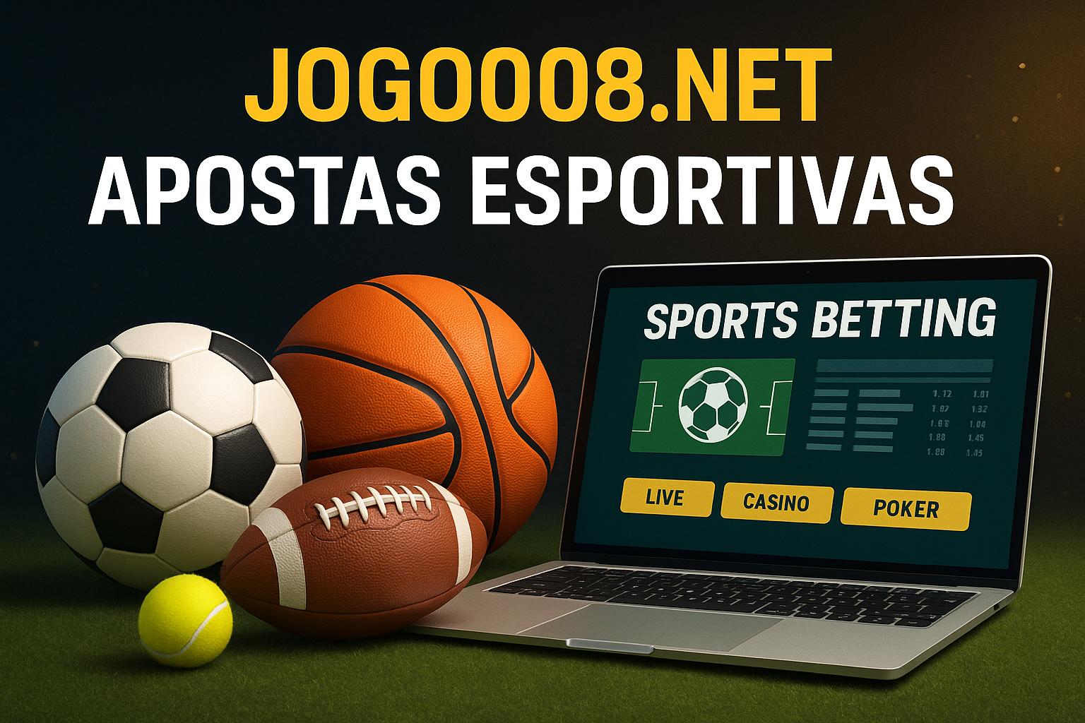 Aposte em apostas esportivas no cassino online JOGO008