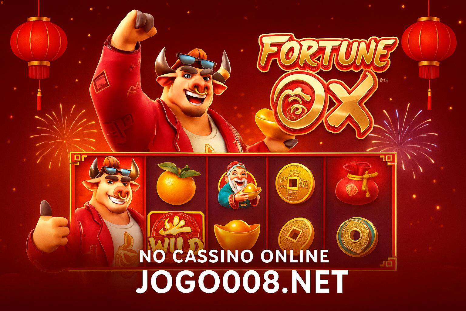 Fortune Ox no JOGO008 - Aposte Agora e Reivindique Seus Ganhos